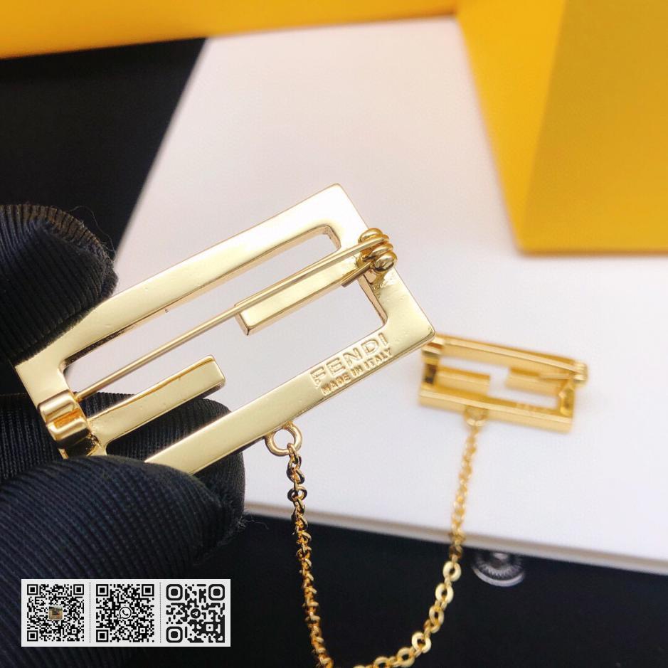 芬迪胸针流苏链条(B5E8) - Image 4