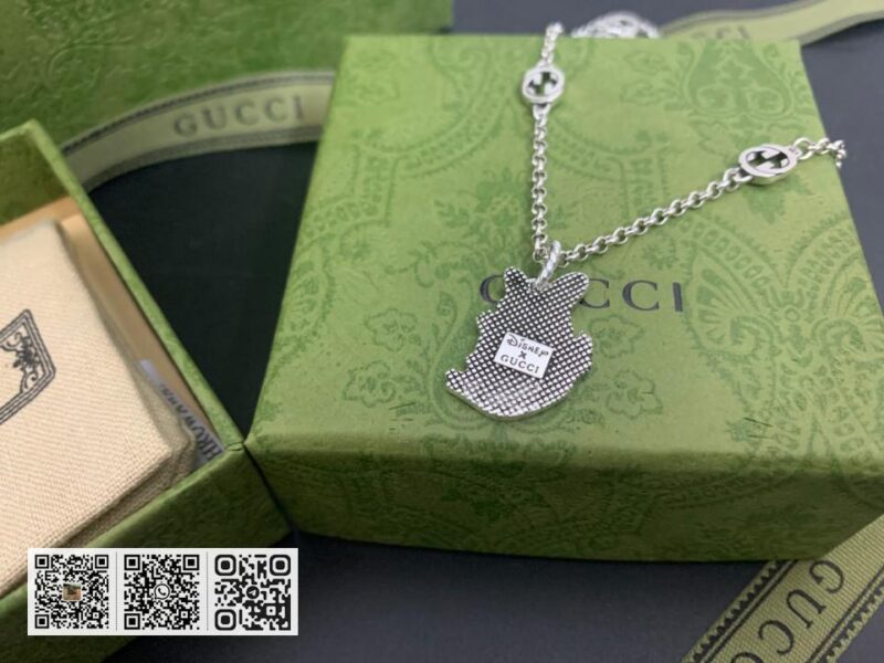 Gucci 新款黛丝鸭珐琅项链(C9F2) - Image 2