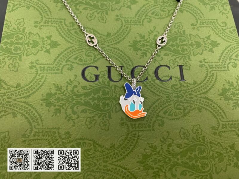 Gucci 新款黛丝鸭珐琅项链(C9F2) - Image 7