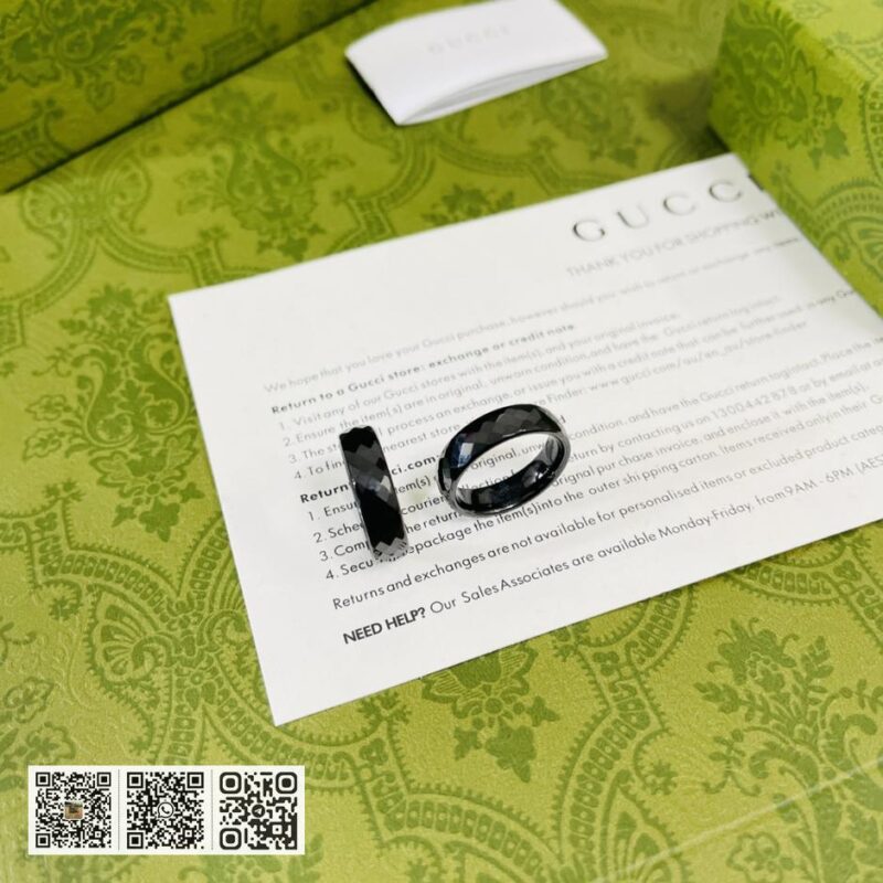 Gucci 陶瓷戒指(F27A)