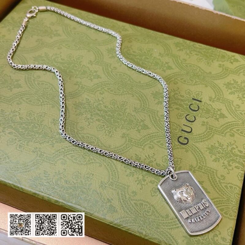 Gucci 最新包款 经典款 Anger Forest系列双G项链13C5) - Image 3