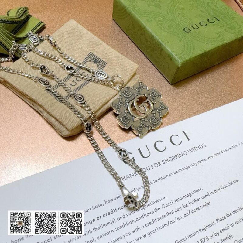 Gucci 最新商品链Anger Forest系列双G经典款A0E0) - Image 3