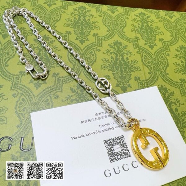 Gucci 最新商品链Anger Forest系列双G经典款 (B5C6)