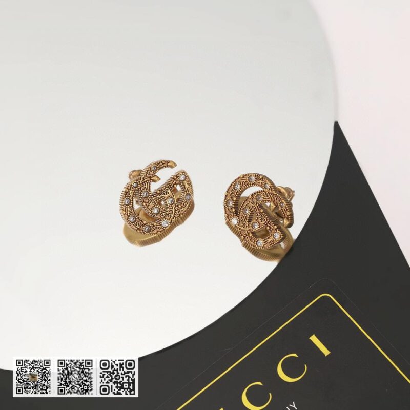 Gucci 双G耳环 (CF5D) - Image 3