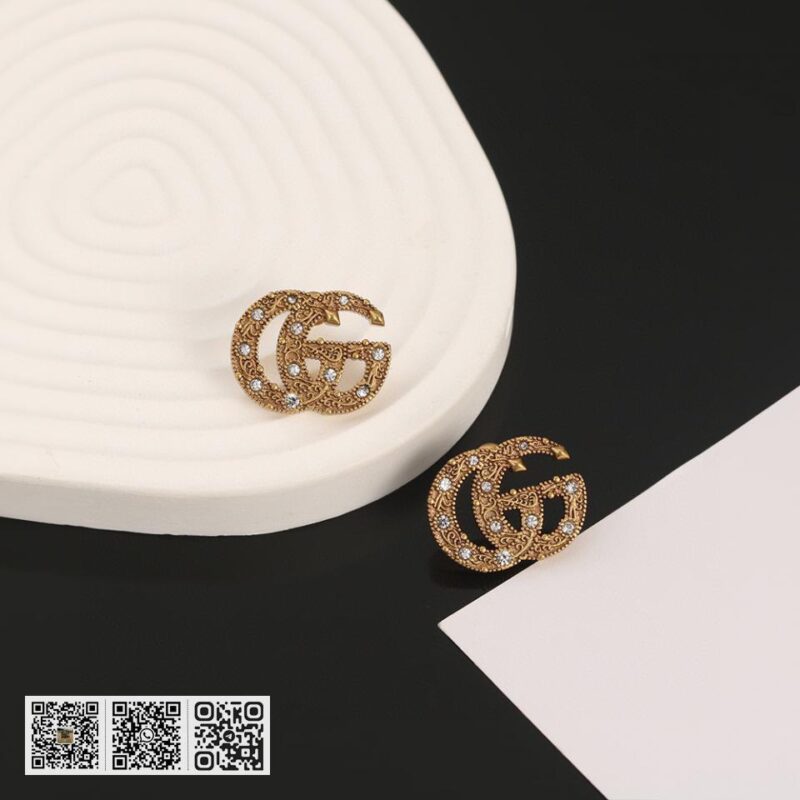 Gucci 双G耳环 (CF5D) - Image 5