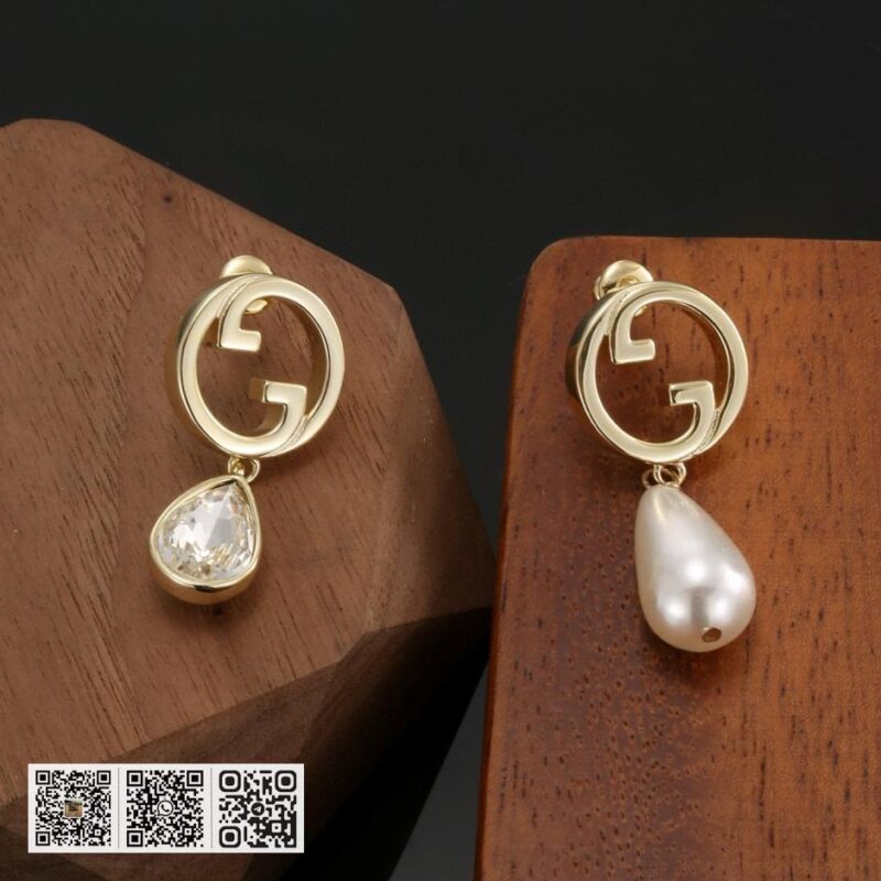 Gucci 不对称耳环 (ABB0) - Image 4
