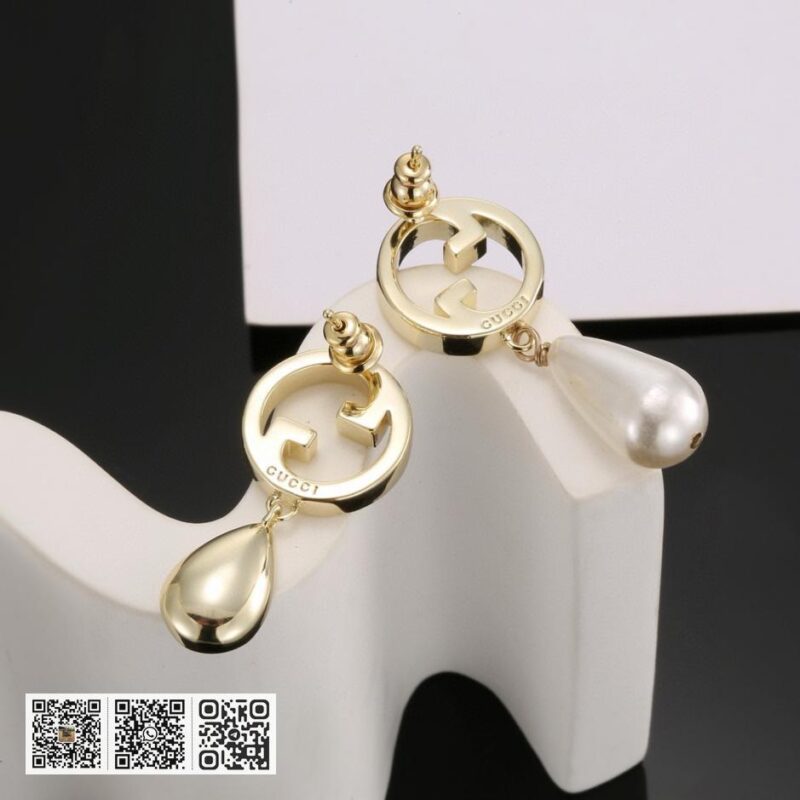 Gucci 不对称耳环 (ABB0) - Image 6
