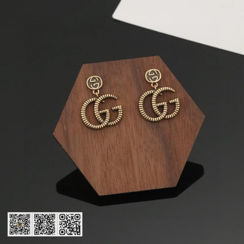 Gucci 双G 耳环 925纯银针(DE37) - Image 6