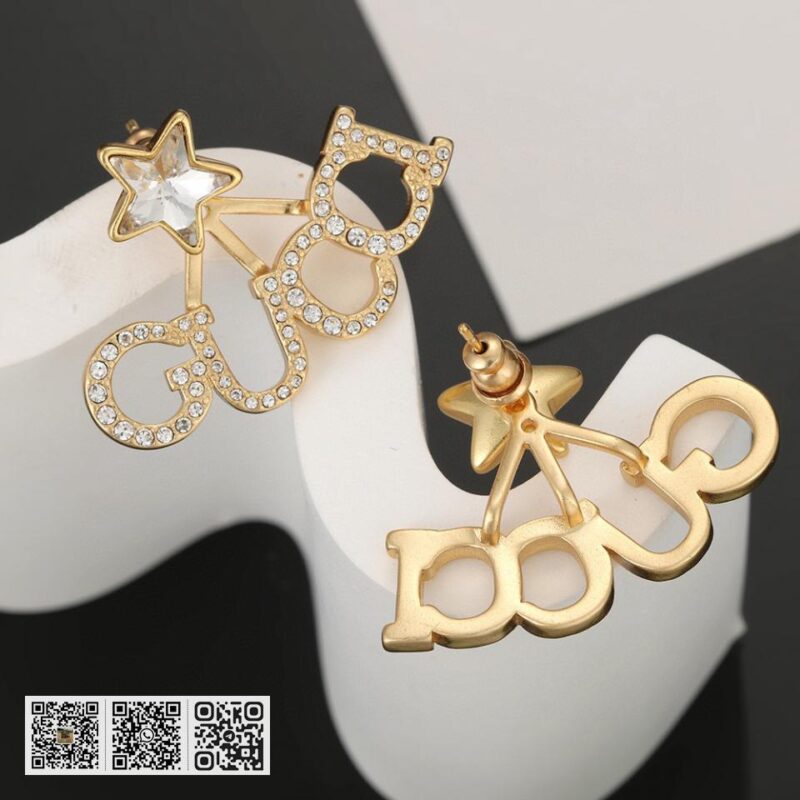 Gucci 字母耳环 925纯银针(F0B7) - Image 3