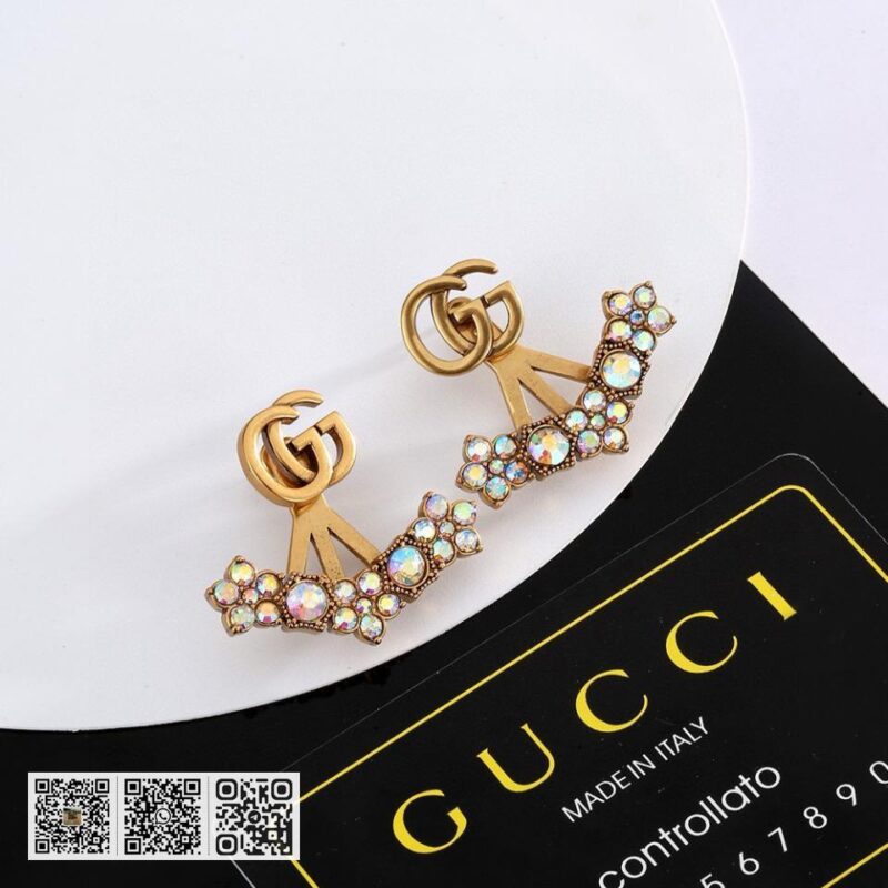 Gucci 双G耳环 (7350) - Image 2