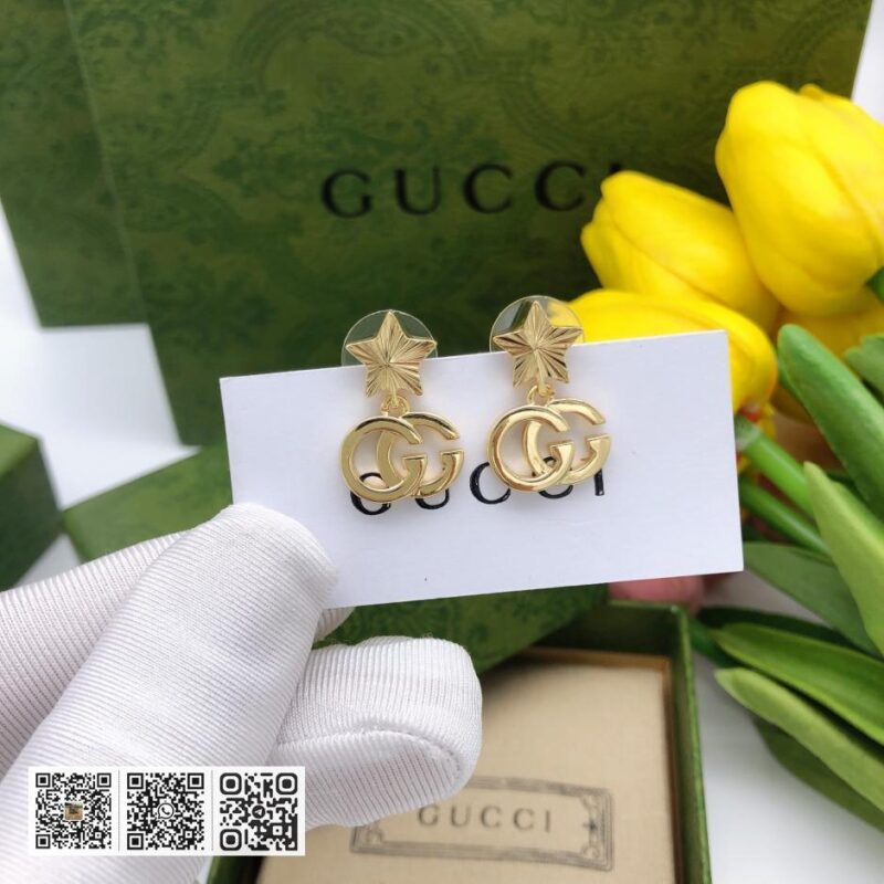 Gucci 新款GG 光面星星耳环(B9CE) - Image 3