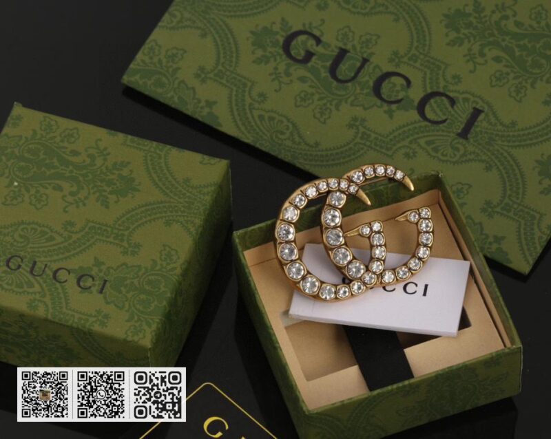 Gucci 双G胸针 (40EE)