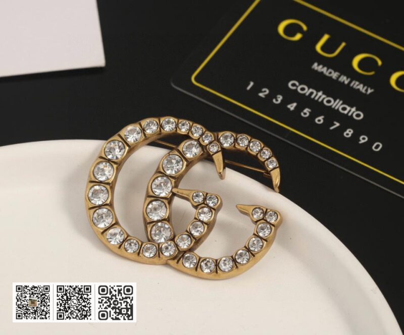 Gucci 双G胸针 (40EE) - Image 3