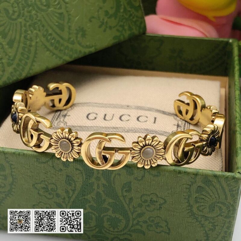 Gucci 手镯新款GG太阳花手镯209D) - Image 5