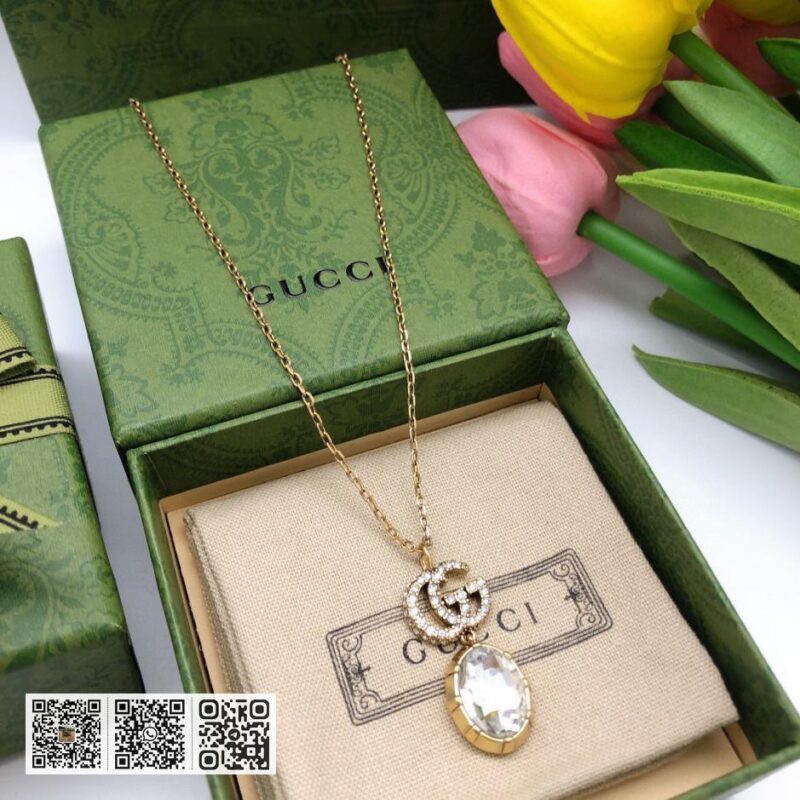 Gucci 双G项链 双G logo(0CF4)