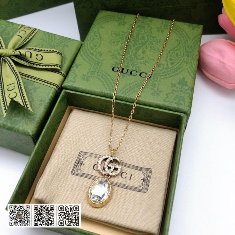 Gucci 双G项链 双G logo(0CF4) - Image 2