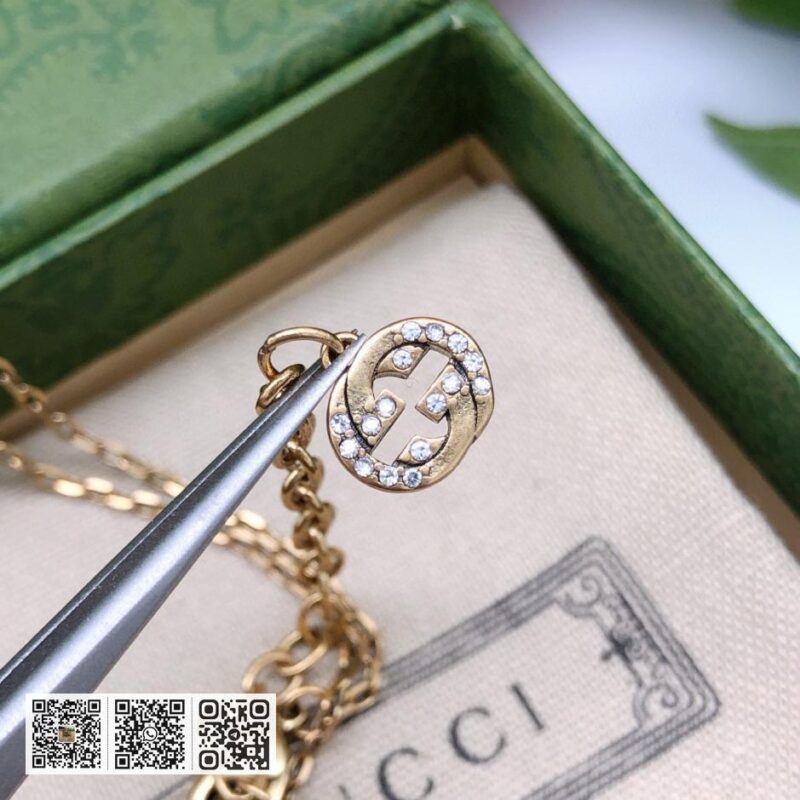 Gucci 双G项链 双G logo(0CF4) - Image 5