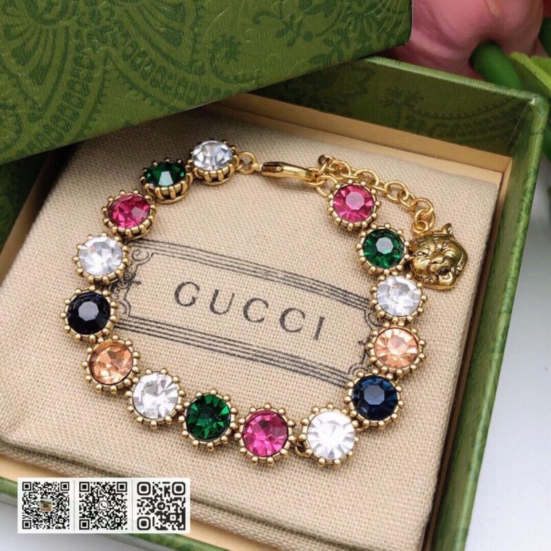 Gucci 新款复古色彩手链(99D2) - Image 3