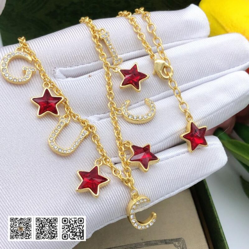Gucci 新款 双G星星项链 (385B) - Image 4