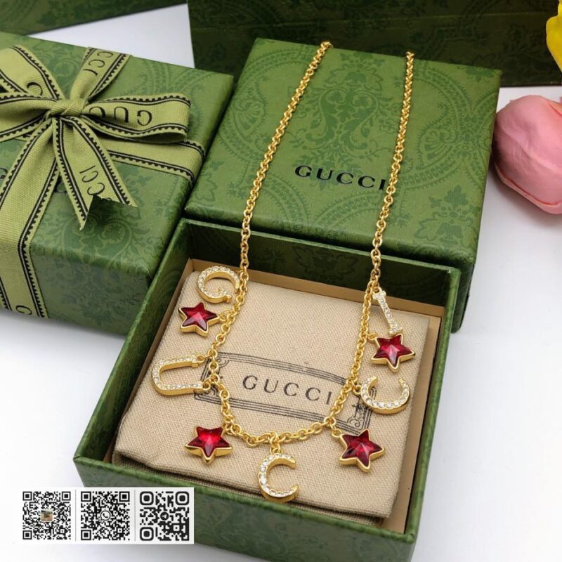 Gucci 新款 双G星星项链 (385B) - Image 5