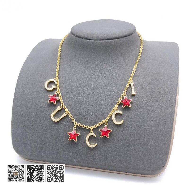 Gucci 新款 双G星星项链 (385B) - Image 6