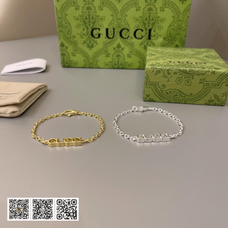 Gucci 新款 Gucci 标志手链(3F19) - Image 6