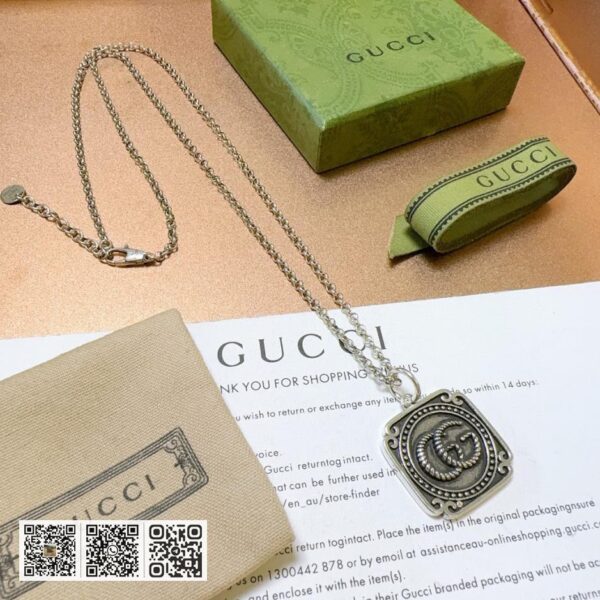 Gucci 最新商品链Anger Forest系列双G (74A8)