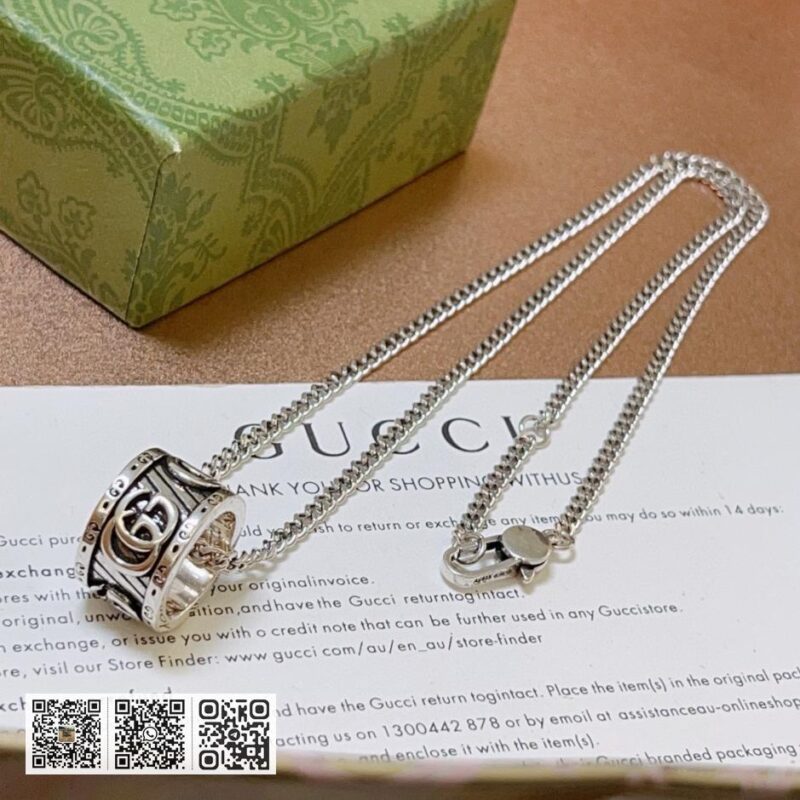 Gucci 最新商品 Anger Forest系列双G项链C330) - Image 4