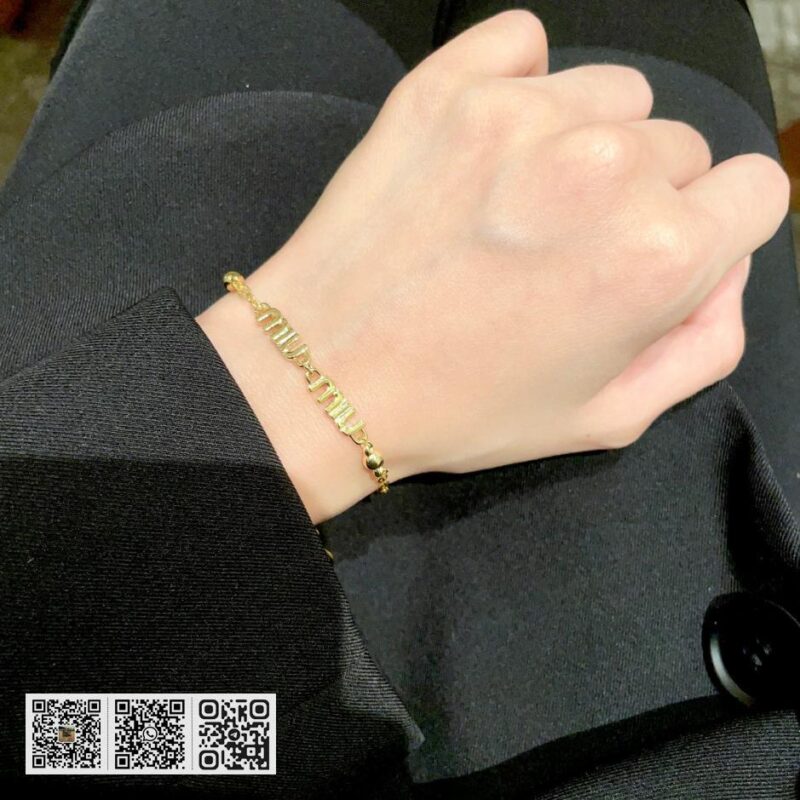 Miu miu 字母手链(4A94) - Image 3