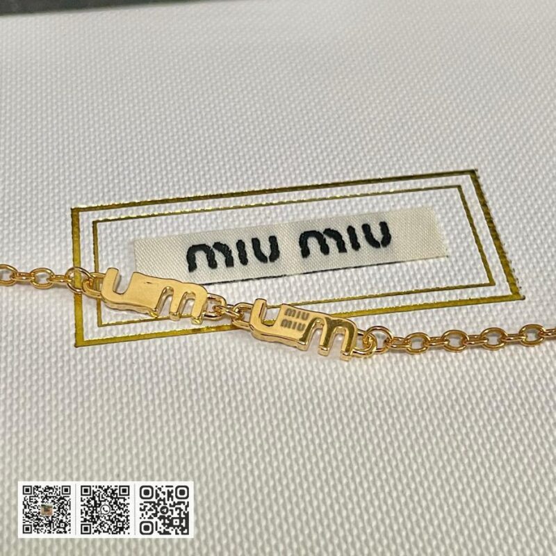 Miu miu 字母项链(8A56) - Image 8