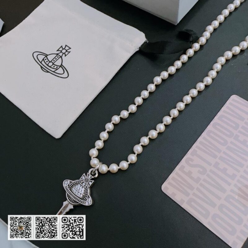 Vivienne Westwood 高质量经典大土星项链男女同款(BE90) - Image 4
