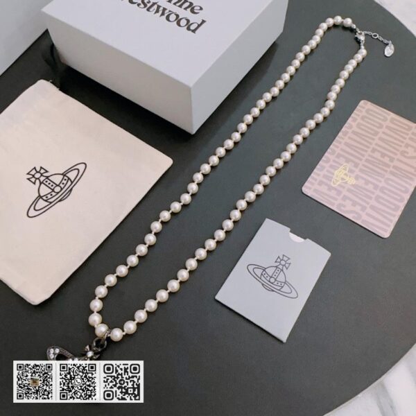 Vivienne Westwood 高质量经典大土星项链男女同款(28BD)
