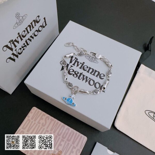 Vivienne Westwood高质量经典大土星手链男女同款(06D2)