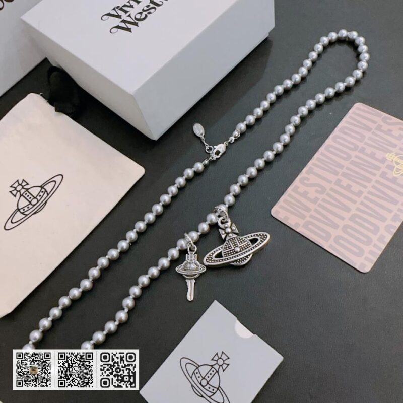 Vivienne Westwood 高质量经典大土星项链男女同款(2404) - Image 4