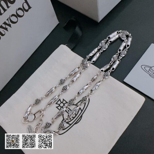 Vivienne Westwood 高质量经典大土星项链男女同款(7024)