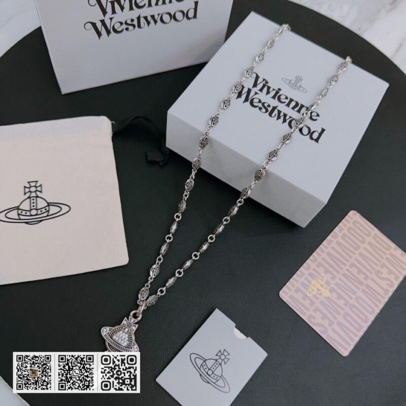 Vivienne Westwood 高质量经典大土星项链男女同款(1BC9) - Image 2