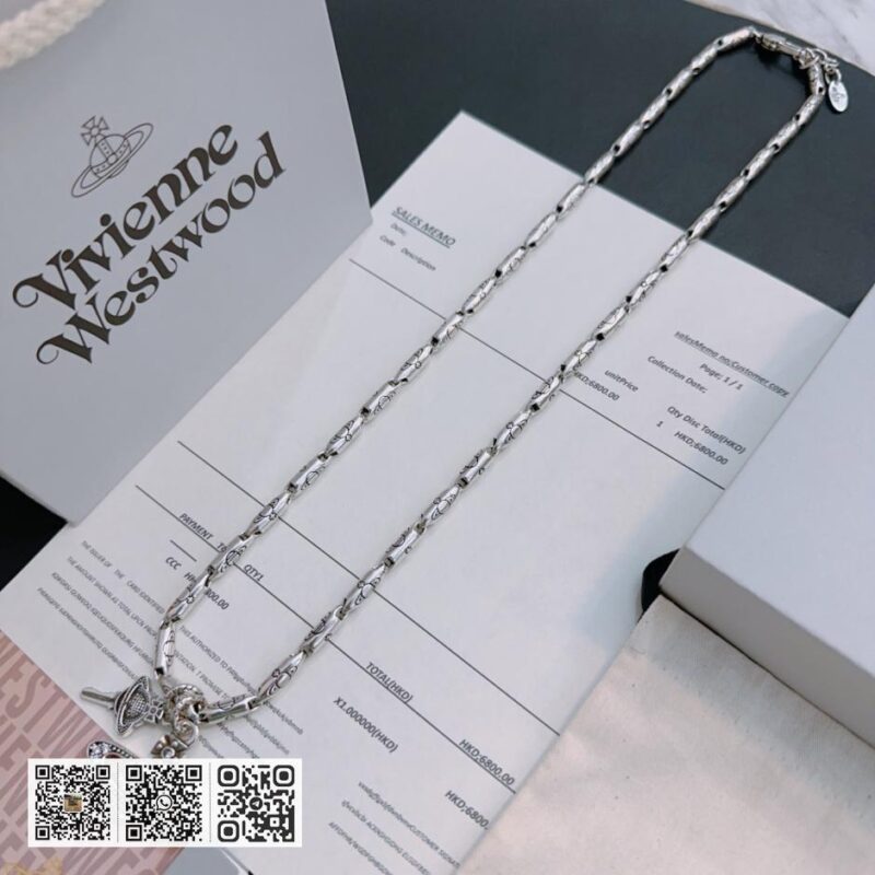 Vivienne Westwood 高质量经典大土星项链男女同款(58DE) - Image 2