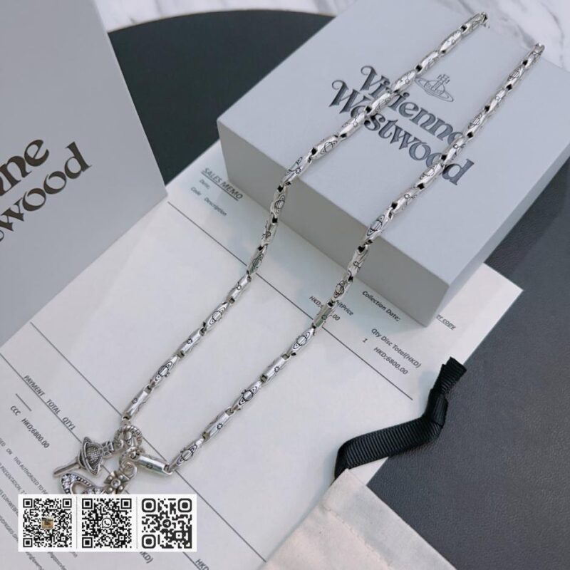 Vivienne Westwood 高质量经典大土星项链男女同款(58DE) - Image 3