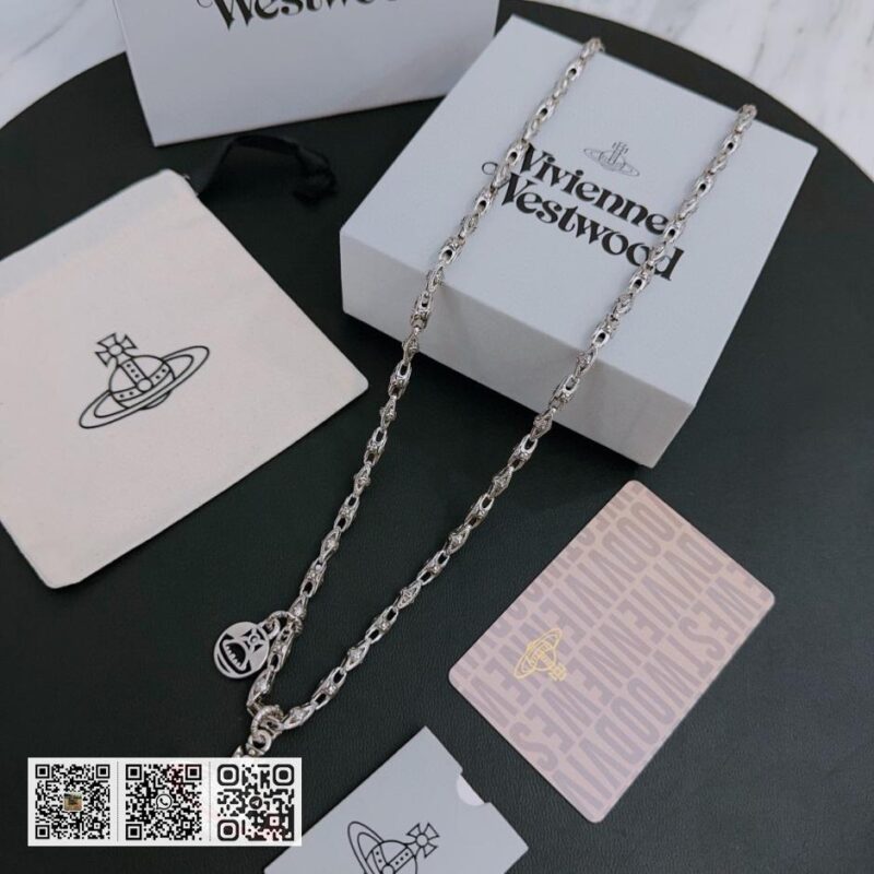 Vivienne Westwood 高质量经典大土星项链男女同款(2028) - Image 2