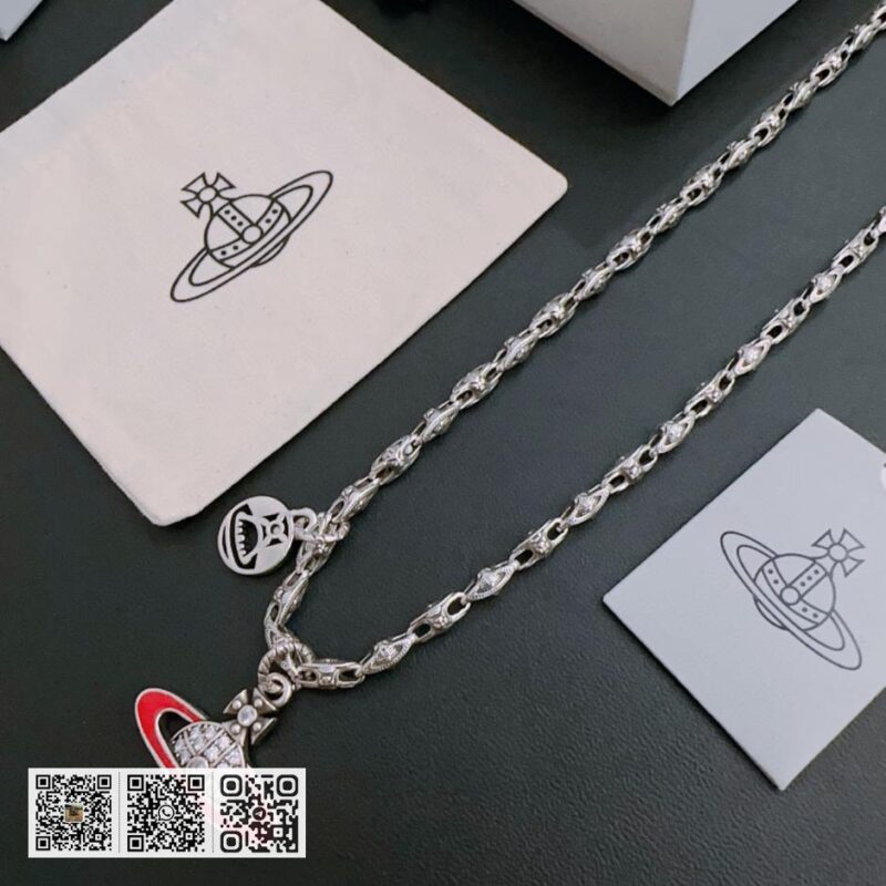 Vivienne Westwood 高质量经典大土星项链男女同款(2028) - Image 4