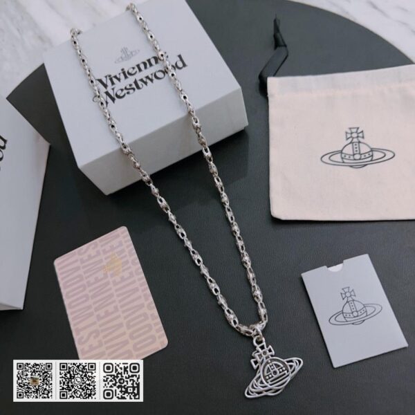 Vivienne Westwood 高质量经典大土星项链男女同款(4905)