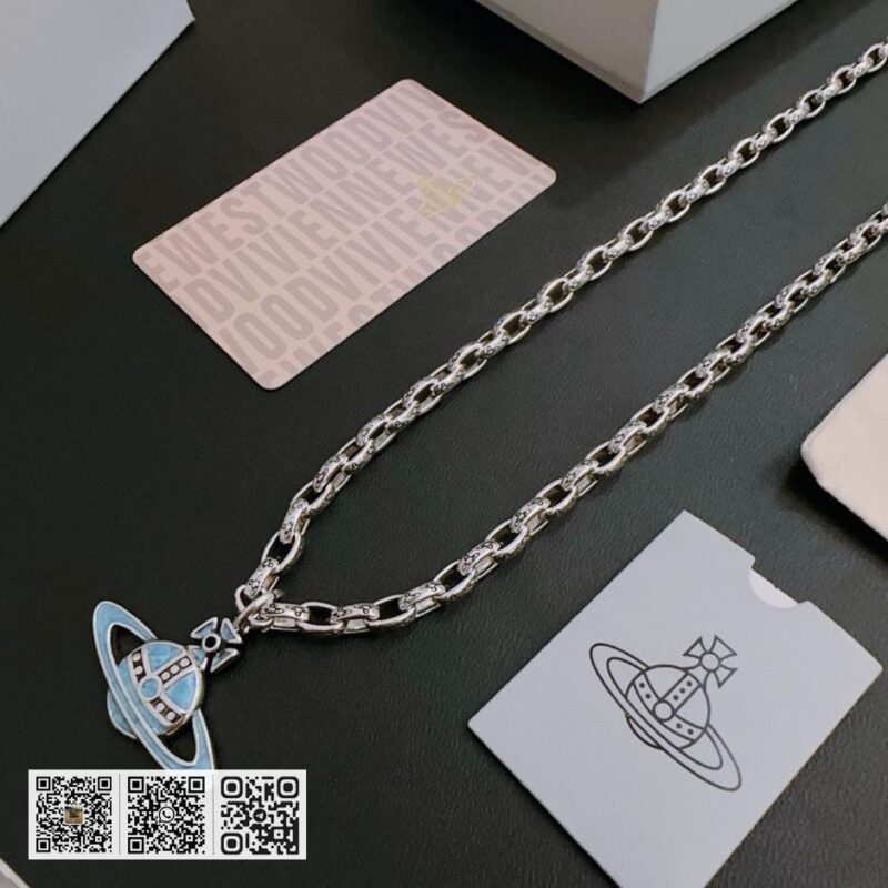 Vivienne Westwood 高质量经典大土星项链男女同款(BA0E) - Image 2