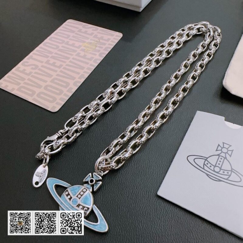 Vivienne Westwood 高质量经典大土星项链男女同款(BA0E) - Image 3