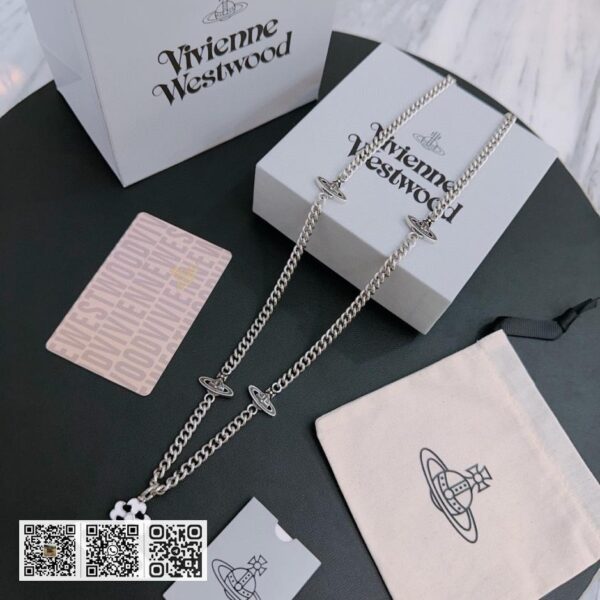 Vivienne Westwood 高质量经典大土星项链男女同款(B31B)