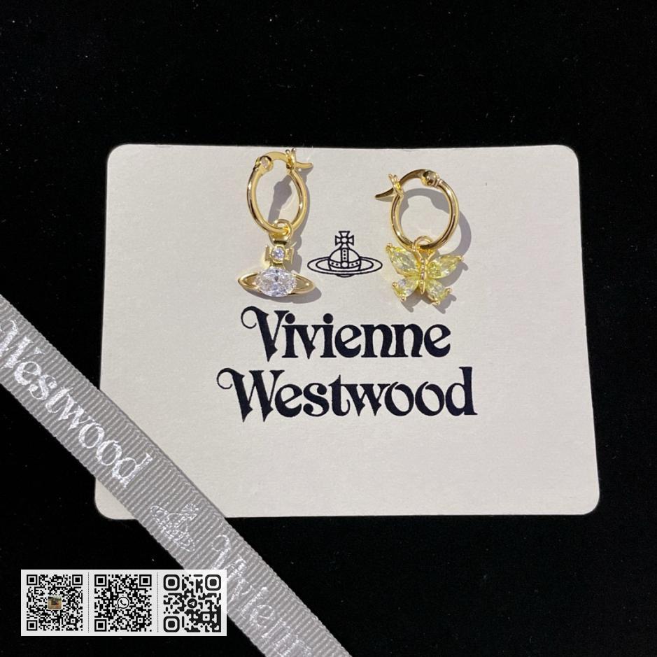 vivi 超仙蝴蝶耳环(E7B7)