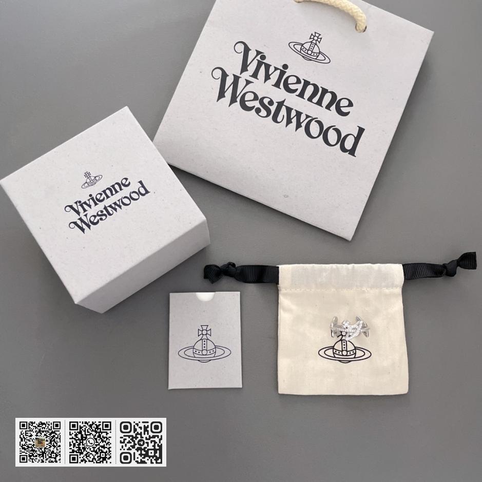 Vivienne Westwood 满钻土星戒指(A8D8) - Image 3
