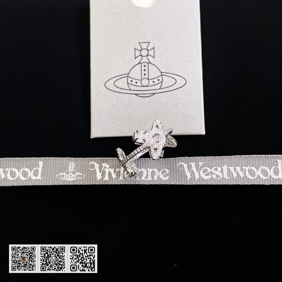 Vivienne Westwood 满钻土星戒指(A8D8) - Image 7