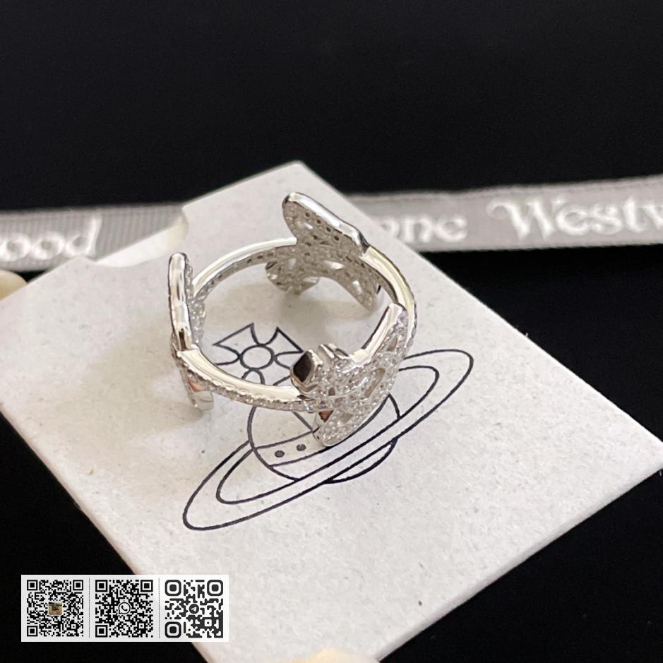 Vivienne Westwood 满钻土星戒指(A8D8) - Image 8