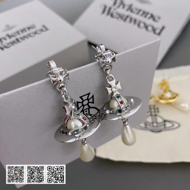 Vivienne Westwood土星耳环(2CB5) - Image 2