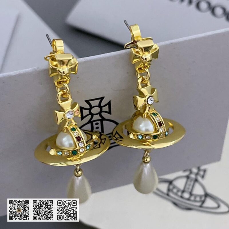Vivienne Westwood土星耳环(2CB5) - Image 3